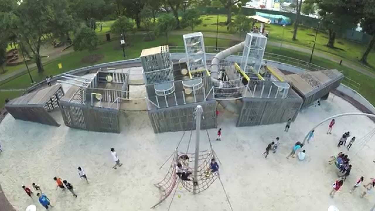 Battleship playground at Sembawang Park